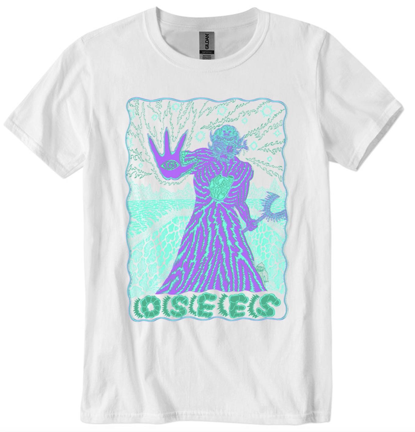 OSEES X TETSUNORI - TEE SHIRT (WHITE) — Wax Face Toys